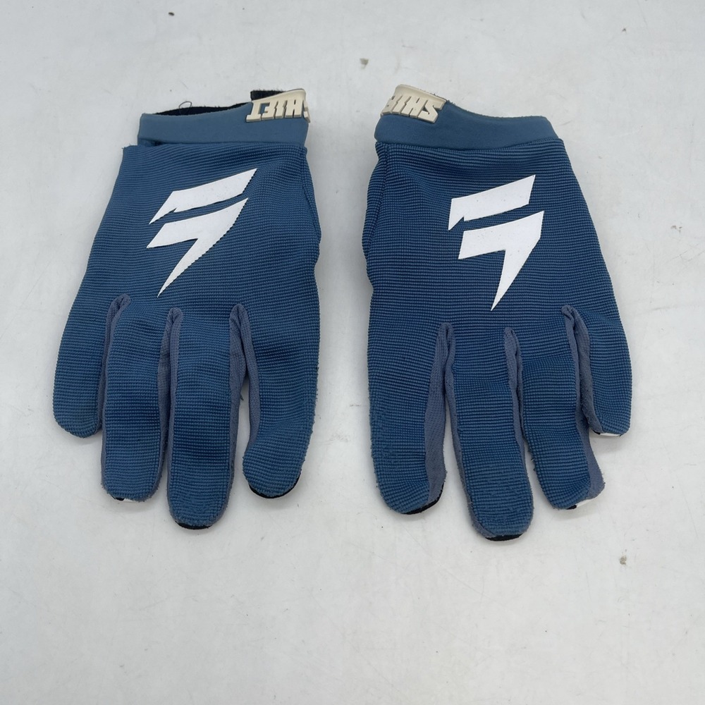 Shift Motorcycle Riding Gloves Blue Youth Children Adjustable Motocross Racing